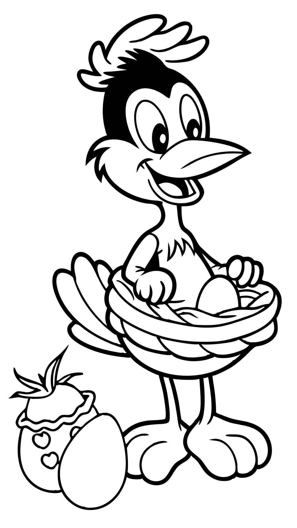 woody woodpecker coloring pages